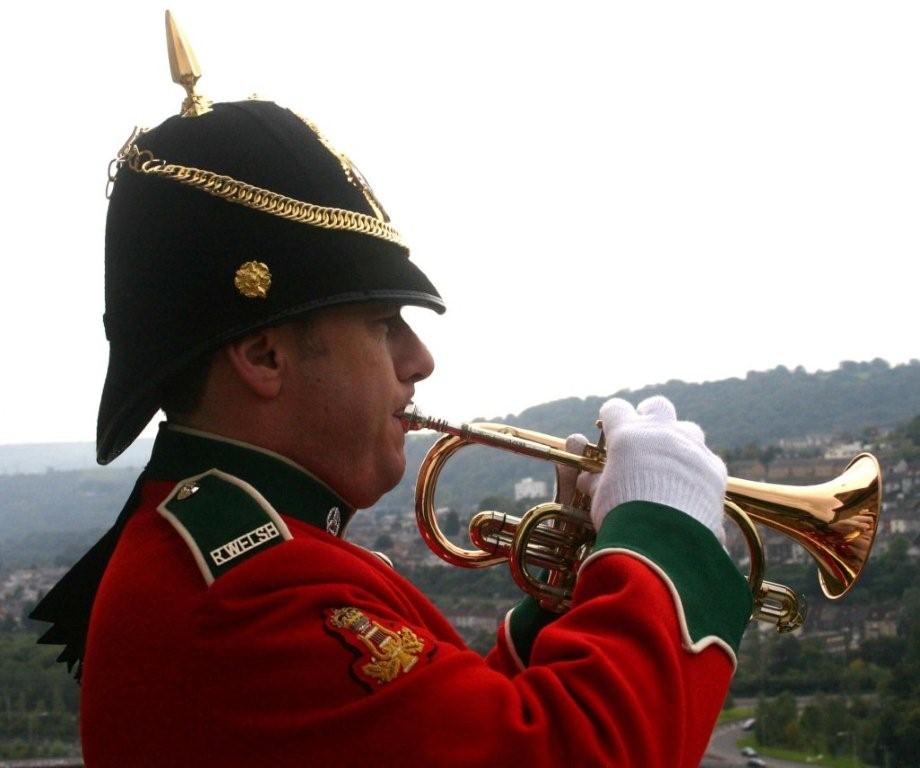Spare a thought for the Bugler performing the “Last Post” on